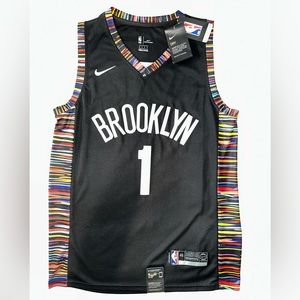 Nike Brooklyn Nets D’Angelo Russell Basketball Jersey (Medium, Men’s)